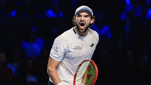 Valentin Vacherot lors du tournoi ATP 500 de Bâle (Getty Images)