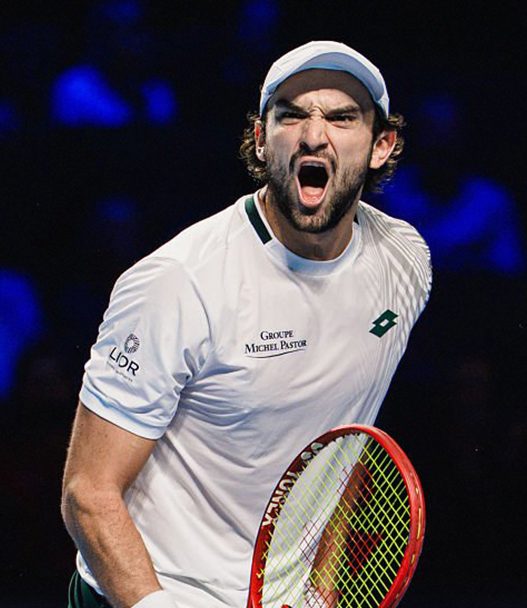 Valentin Vacherot lors du tournoi ATP 500 de Bâle (Getty Images)