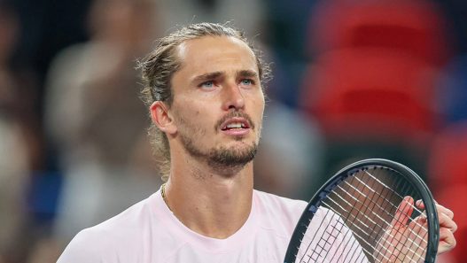 Alexander Zverev lors du Masters 1000 de Shanghai (Getty Images)