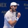 Valentin Vacherot lors du tournoi ATP 500 de Tokyo (Getty Images)