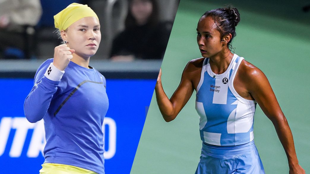 Diana Shnaider et Leylah Fernandez s'affronteront en finale du WTA 500 de Tokyo 2026 (Getty Images)