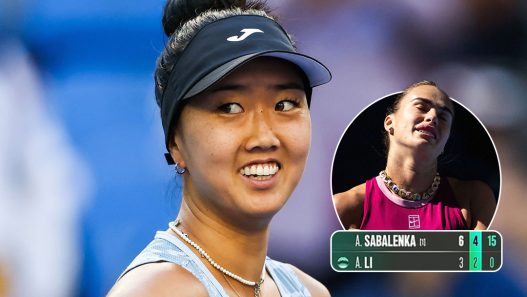 Ann Li s'est imposée contre Aryna Sabalenka à Wuhan (Getty Images)