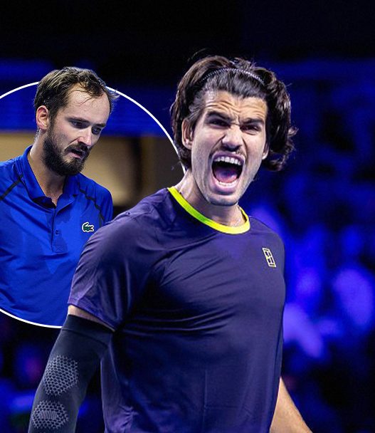 Carlos Alcaraz s'est imposé contre Daniil Medvedev à Vienne (Getty Images)