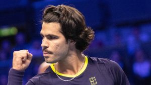 Carlos Alcaraz lors du tournoi ATP 500 de Vienne (ATP Tour)