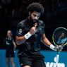 Arthur Fils lors de son premier match au tournoi ATP 250 de Bruxelles 2026 (Héloïse Lebourg/Univers Tennis)