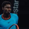 Moïse Kouame lors du tournoi ATP 250 de Lyon (Grand Prix Auvergne-Rhône-Alpes)