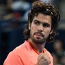 Carlos Alcaraz lors du premier tour au tournoi ATP 500 de Tokyo (Getty Images)