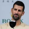 Novak Djokovic en conférence de presse au Masters 1000 de Shanghai (Shi Tang/Getty Images)