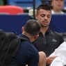 Arthur Gea a abandonné en quarts de finale du Masters 1000 de Shanghai (Lintao Zhang/Getty Images)