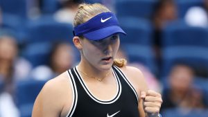 Mirra Andreeva lors du WTA 1000 de Pékin 2026 (Lintao Zhang/Getty Images)