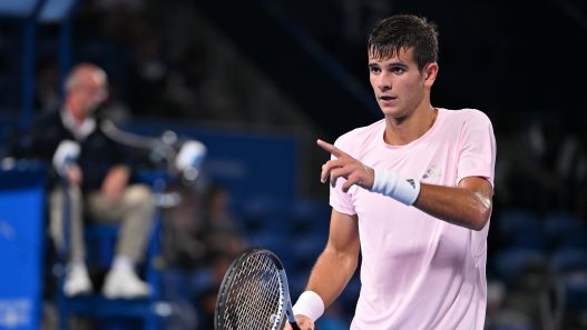 Rafael Jodar lors de la tournée asiatique (Kenta Harada/Getty Images)
