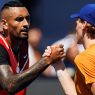 Nick Kyrgios et Jannik Sinner au Masters 1000 de Miami 2022 (Getty Images)