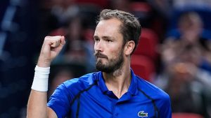 Daniil Medvedev lors du Masters 1000 de Shanghai (Shi Tang/Getty Images)