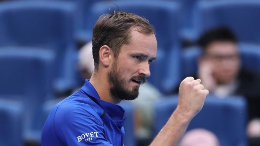 Daniil Medvedev lors du tournoi ATP 500 de Pékin (Lintao Zhang/Getty Images)