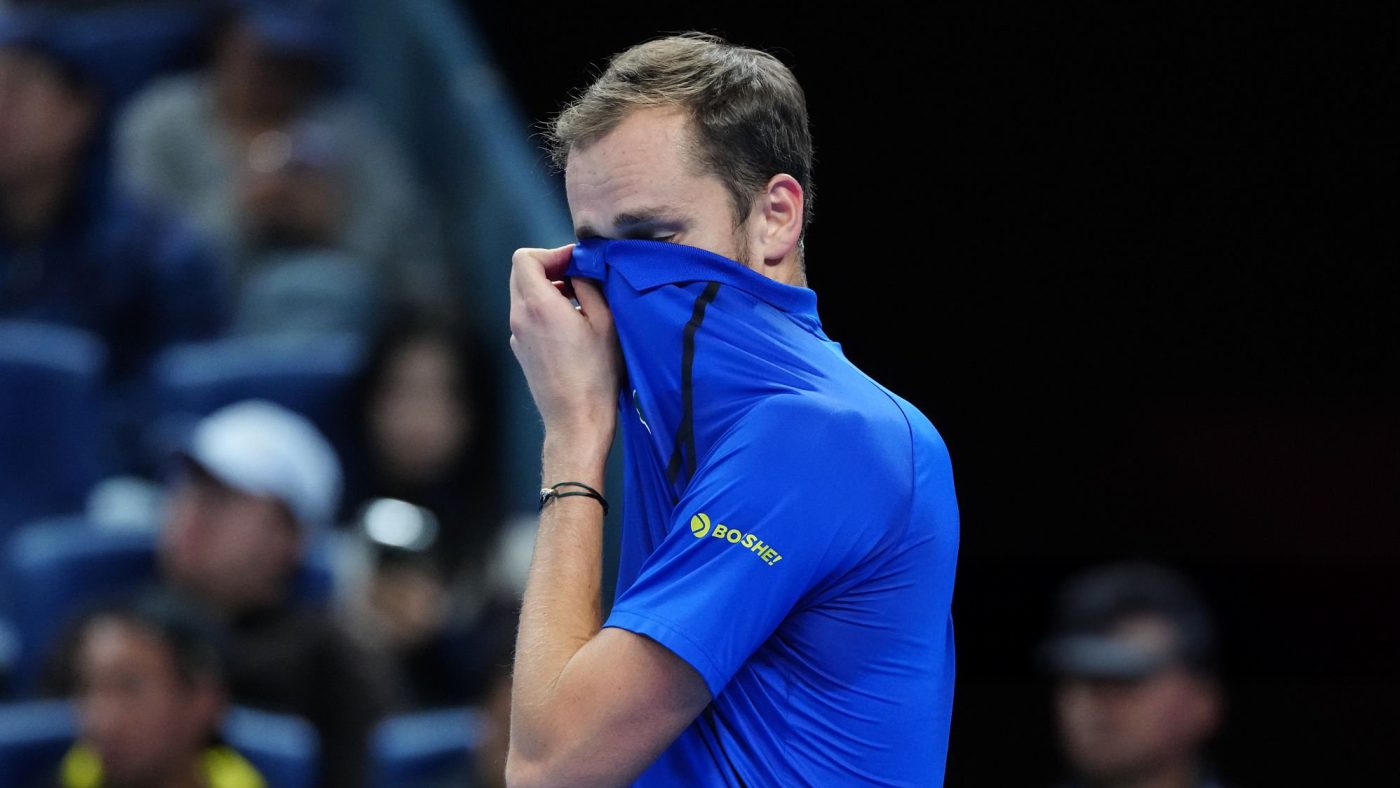 Daniil Medvedev lors du tournoi ATP 500 de Pékin (Fred Lee/Getty Images)