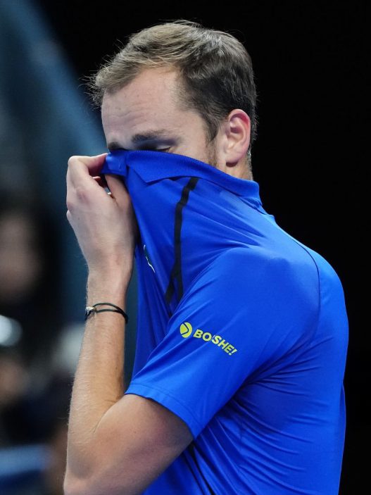 Daniil Medvedev lors du tournoi ATP 500 de Pékin (Fred Lee/Getty Images)