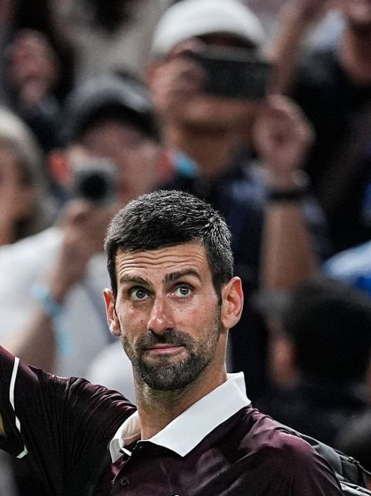 Novak Djokovic lors du Masters 1000 de Shanghai 2026 (Shi Tang/Getty Images)
