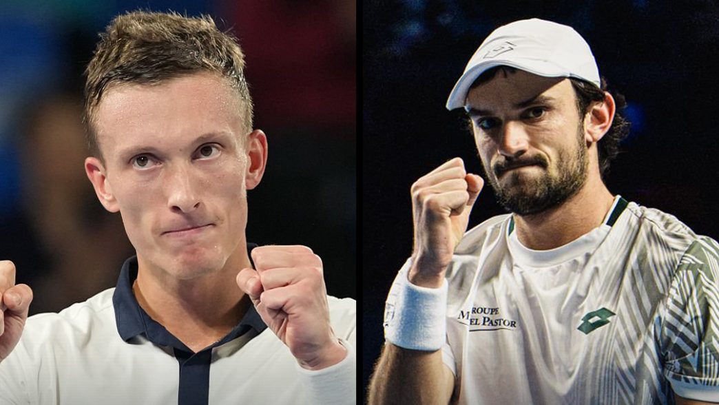 Jiri Lehecka et Valentin Vacherot s'affronteront pour le titre au tournoi ATP 500 de Bâle (Getty Images)